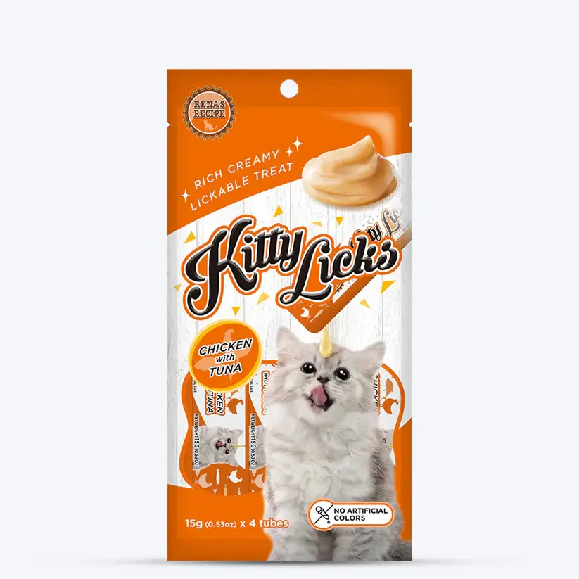 KITTY LICKS CHICKEN WITH TUNA 60G