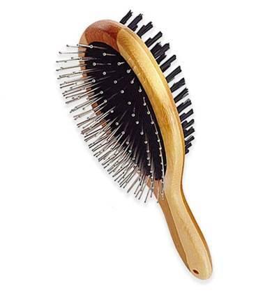 SMARTY PET BAMBOO PIN BRUSH-MEDIUM