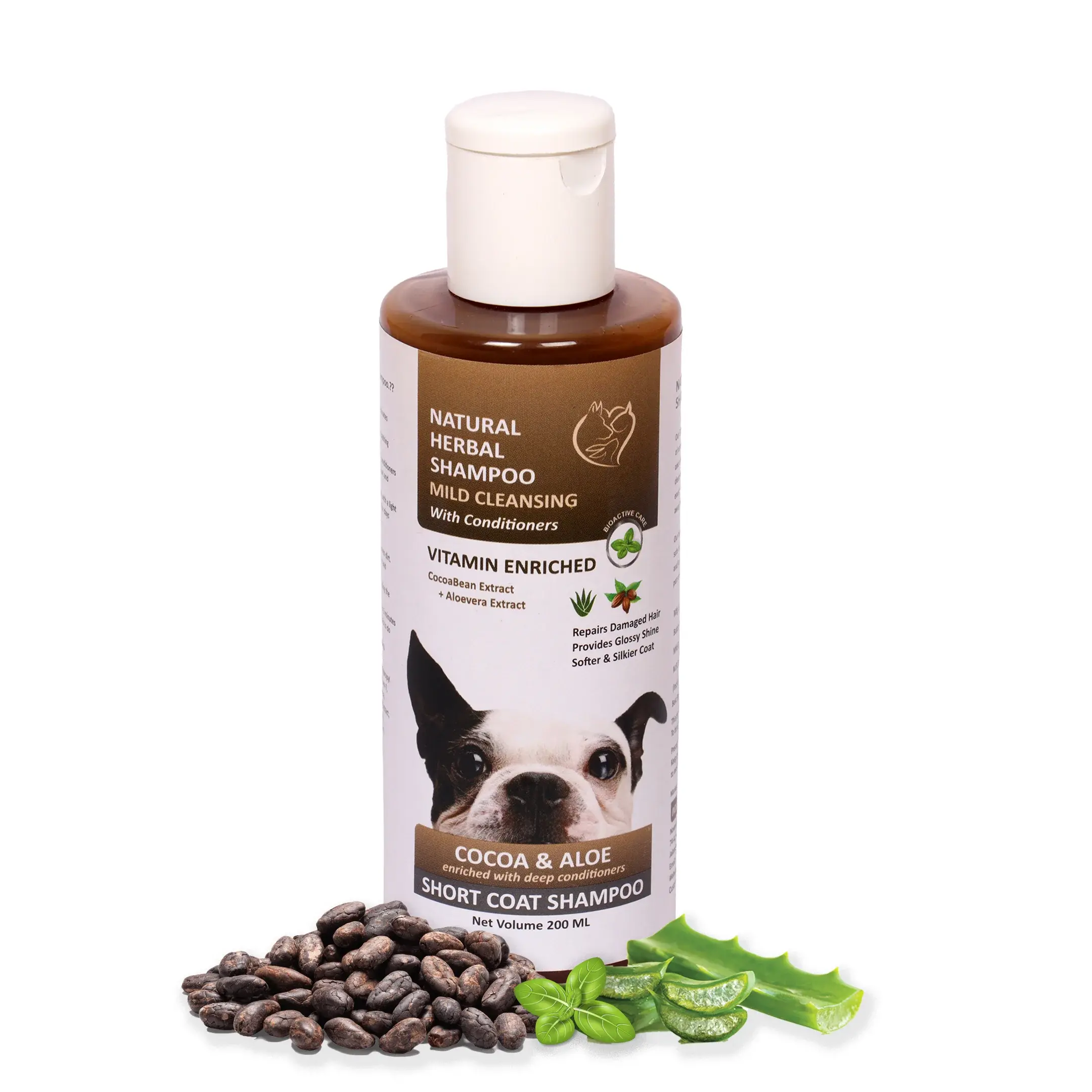 Noventis Natural Coca Bean & Aloevera Shampoo 200ML